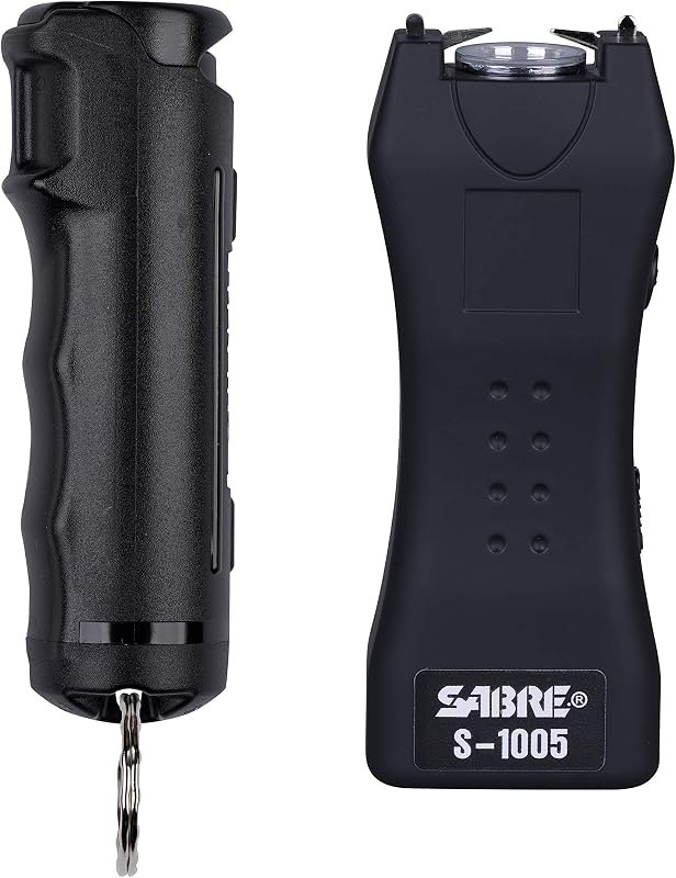 Pepper Spray & 2‑in‑1 Stun Gun with Flashlight Self Defense Kit — Amazon Devices for devices