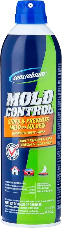Concrobium Mold Control Aerosol, 14.1 oz — bathroom mold spray for mold and mildew remover