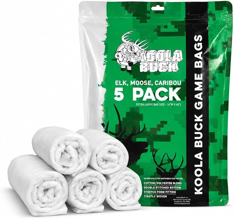 Koola Buck Deer, Elk, and Moose Standard Game Bags — quartering bags for deer game bags durable heavy duty