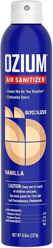 Ozium 8 Oz. Air Sanitizer & Odor Eliminator Spray — odor eliminator spray for odor eliminator spray under 30 budget