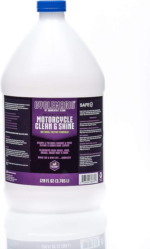 CycleMagic Motorcycle Clean and Shine - Motorcycle Cleaner & Conditioner