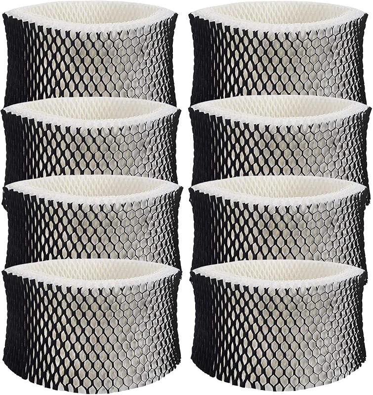 8-Pack Humidifier Wicking Filter Compatible with Holmes Humidifier Replacement Filter HWF62 & HWF62CS, Filter A —