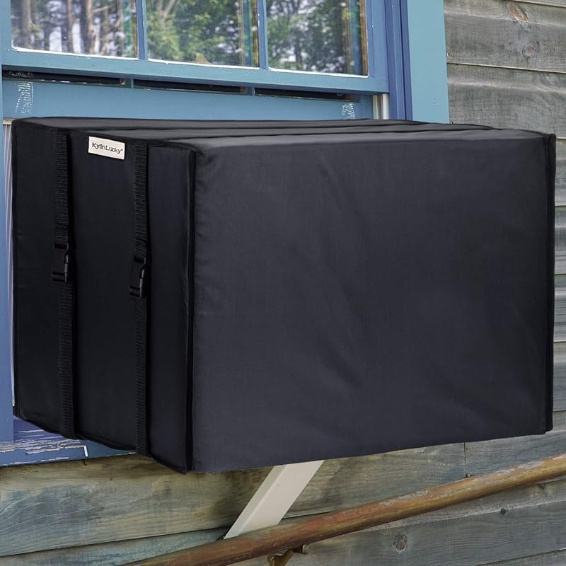 KylinLucky Window Air Conditioner Cover for Outside 17 x 12 x 13 inches — window air conditioner cover for hom for