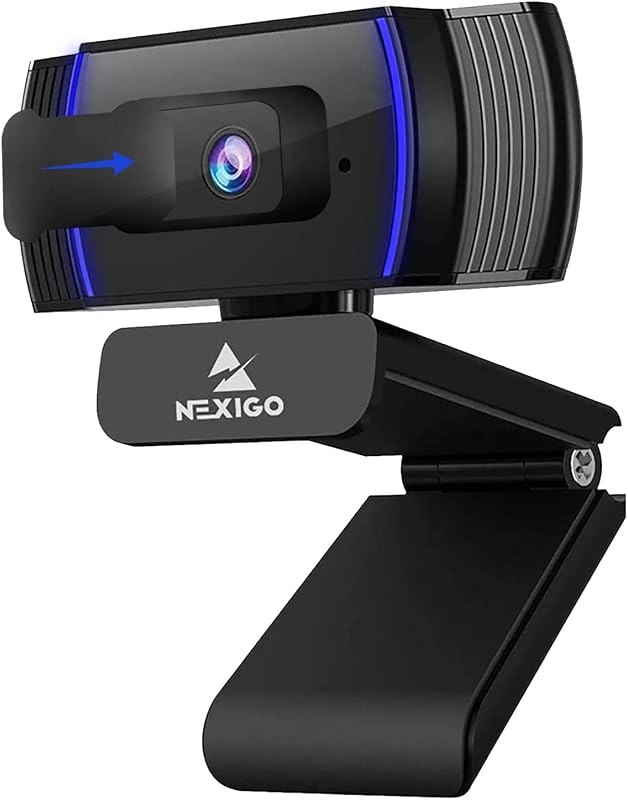 NexiGo N930AF Webcam with Microphone for Desktop, Autofocus, Webcam for Laptop, Computer Camera, 1080p HD USB Web