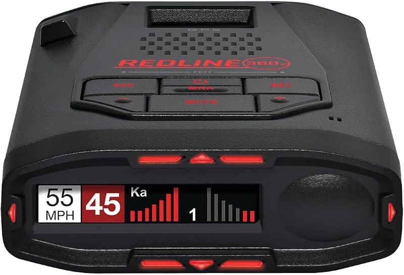 Escort Redline 360c Plug and Play Radar Detector, Extreme Range — radar for best dash cam travel compact