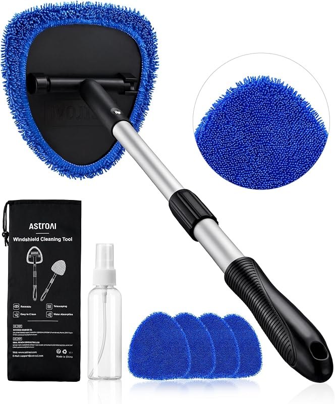 AstroAI 21" Extra-Long Windshield Cleaner Tool & Car Interior Detailing Kit — best Auto for best Auto
