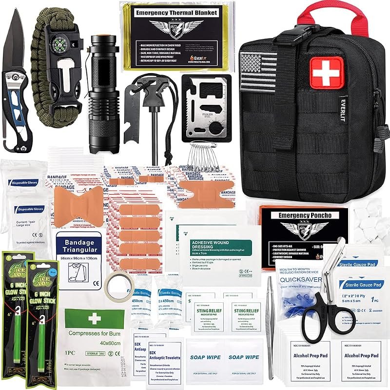EVERLIT 250 Pcs Survival First Aid Kit — Best Products for your homestead and for products your homestead survival