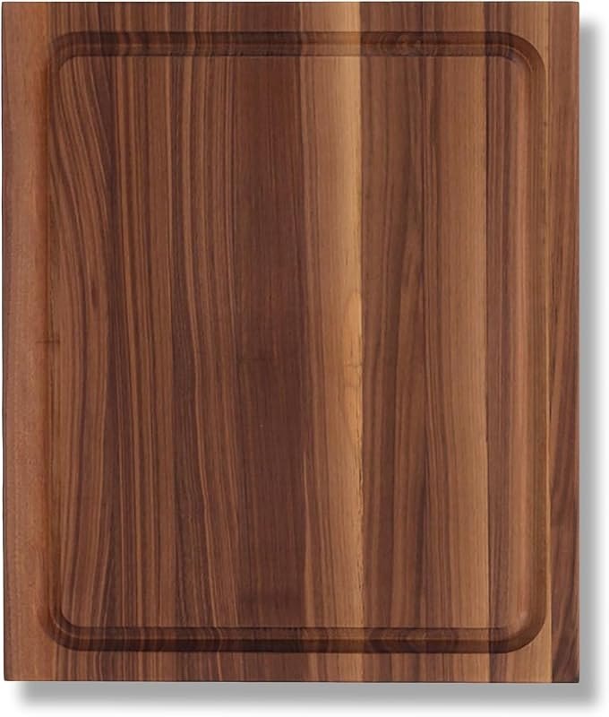 John Boos BBQ Series Rectangular Wooden Walnut Cutting Board 17”x21” — cutting board for best chef knife under 40
