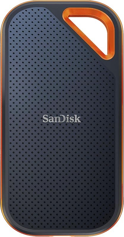 SANDISK 1TB Extreme PRO Portable SSD - Up to 2000MB/s - USB-C, USB 3.2 Gen 2x2, IP65 Water and Dust Resistance