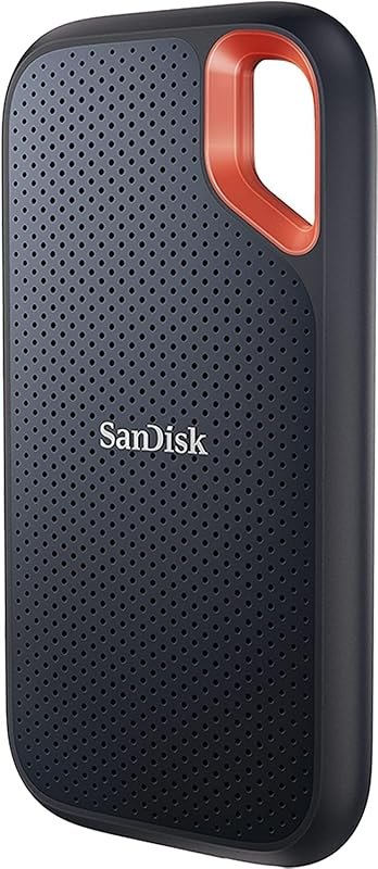SANDISK 2TB Extreme Portable SSD (Old Model) - Up to 1050MB/s, USB-C, USB 3.2 Gen 2, IP65 Water and Dust Resistance