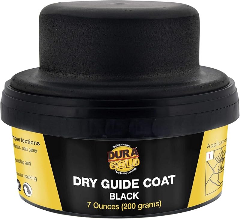 Dura-Gold Premium Black Dry Guide Coat Kit, 7 Ounces (200 Grams) - Powder — Buying Guides pack for buying guides kit