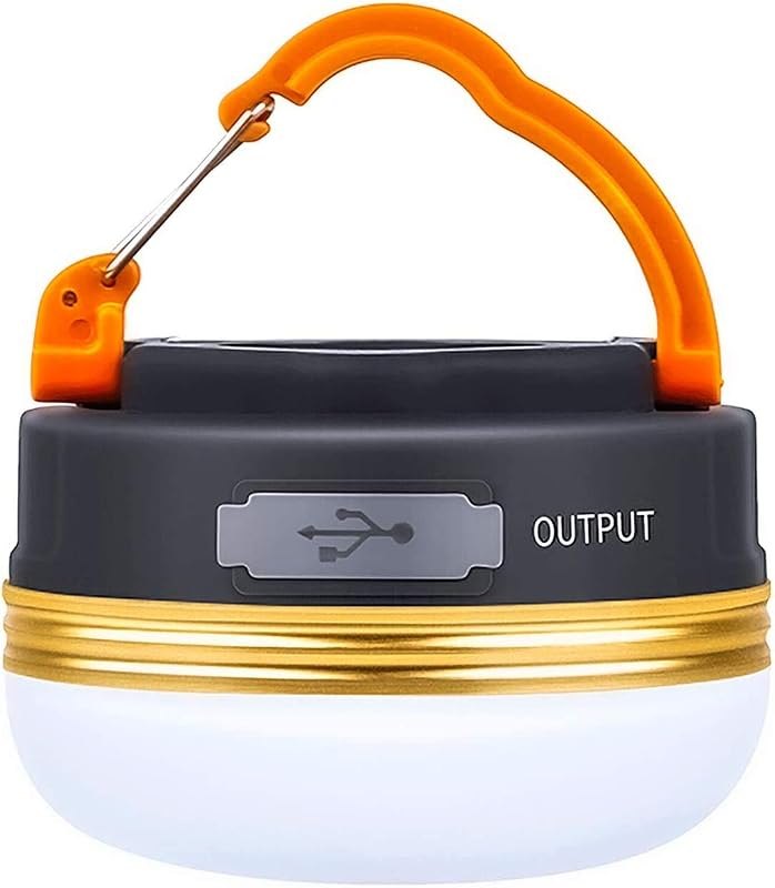 Censinda LED Camping Lantern, 1800mAh Rechargeable & Portable Tent Light, 300LM,3 Light Modes, with Magnet Base