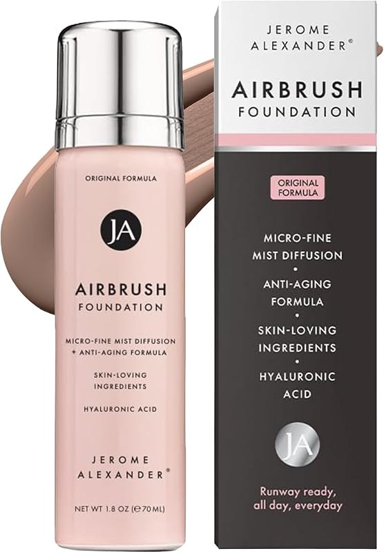 Magic Minerals Jerome Alexander Airbrush Makeup Foundation - Medium Dark — mineral foundation for non comedogenic