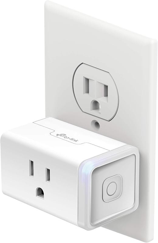 Kasa Smart Plug Mini with Energy Monitoring, KP115 — energy monitor for best smart plug travel compact