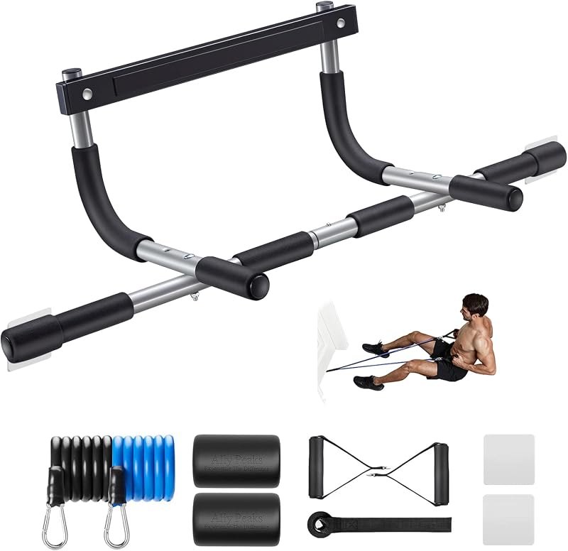 Ally Peaks Pull Up Bar for Doorway — pull up for best home gym equipment