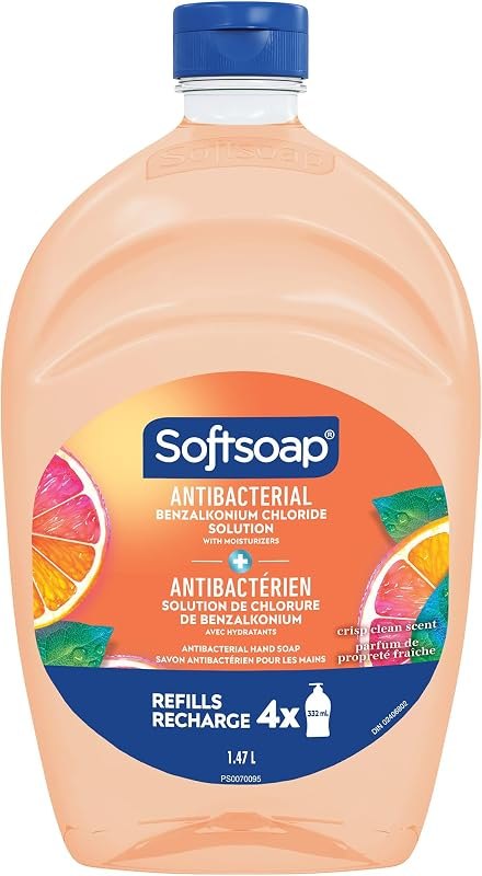 Softsoap Antibacterial Refill 50oz Crisp Clean Scent — Buying Guides refill for best Buying Guides