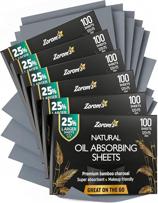 XL Oil Blotting Sheets for Face — oil blotting papers replacement for oil blotting papers durable heavy duty