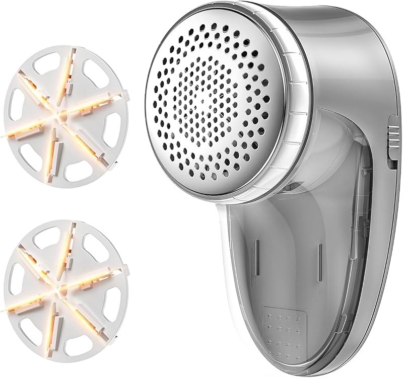 Ruidla Fabric Shaver Lint Remover,Sweater Shaver with Replaceable Stainless — fabric shaver for fabric shaver under 30