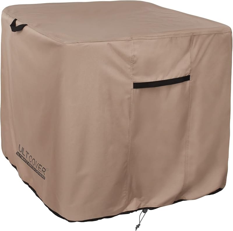 ULTCOVER Waterproof Air Conditioner Cover 30W x 30D x 32H in — ac unit winter cover for window air conditioner cover