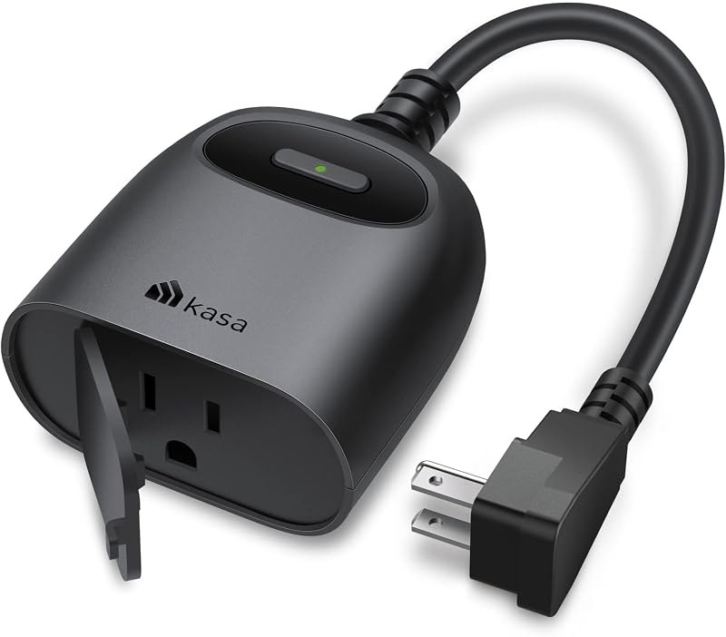 Kasa Outdoor Smart Plug KP401, Smart Home Wi-Fi Outlet Timer — outdoor for best smart plug best rated