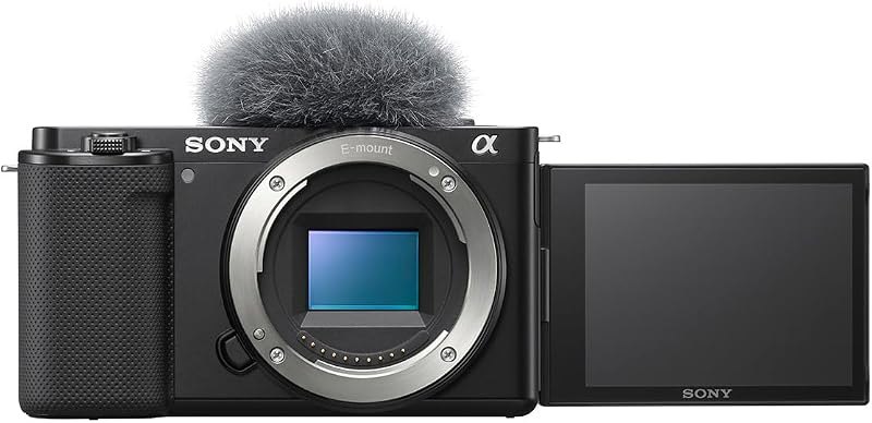 ZV-E10 APS-C Mirrorless Camera Body Black — Sony for best beginner mirrorless camera