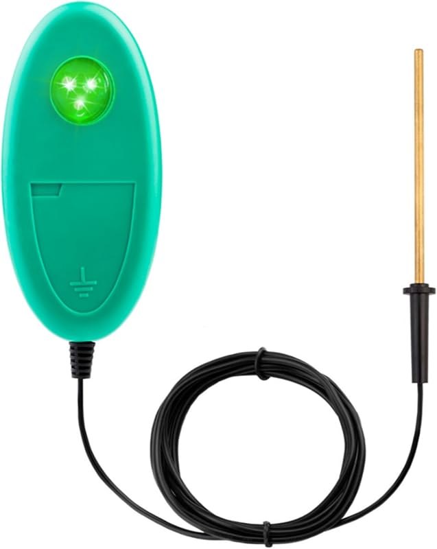 Electric Fence Tester with LED Indicator Lights for pulsed energizers, 1PC — fence-tester for electric fence charger