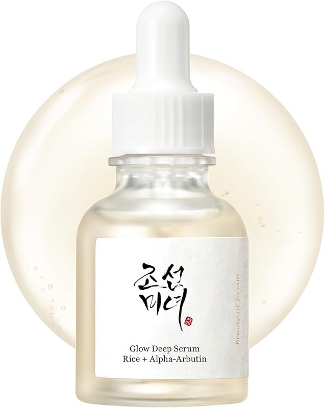 Beauty of Joseon Glow Deep Serum Rice Alpha-Arbutin Niacinamide for Uneven Dull Skin Tone, Daily Korean Skin Care