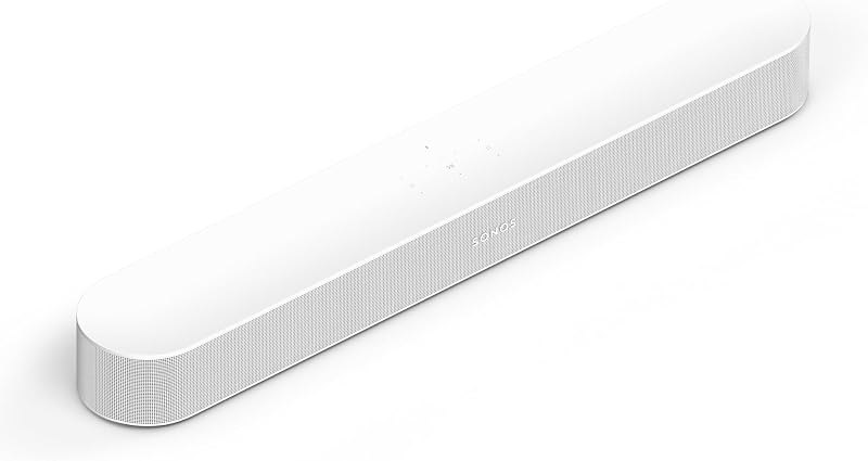 Beam Gen 2 - White - Soundbar with Dolby Atmos — Sonos for best soundbar travel compact
