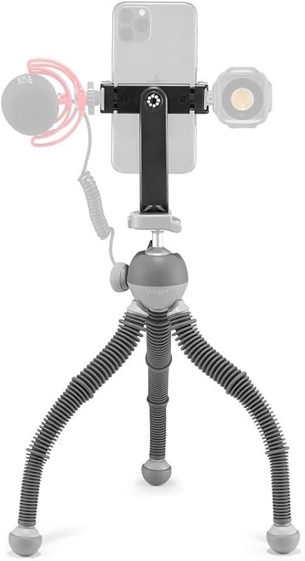 PodZilla Large Kit, Flexible Tripod with GripTight 360 Phone Mount, Phone Tripod from The Creators of GorillaPod
