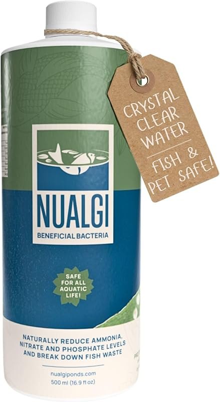 Nualgi 6-Strain Beneficial Bacteria — pond beneficial bacteria no leak for pond beneficial bacteria