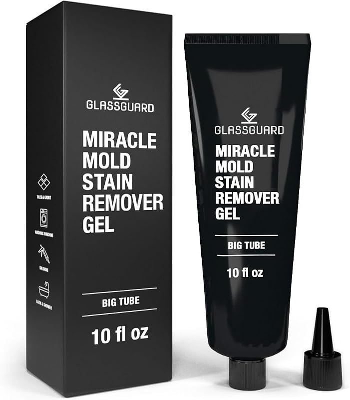 GlassGuard Miracle Mold Stain Remover Stain Gel — best grout cleaner for grout cleaner