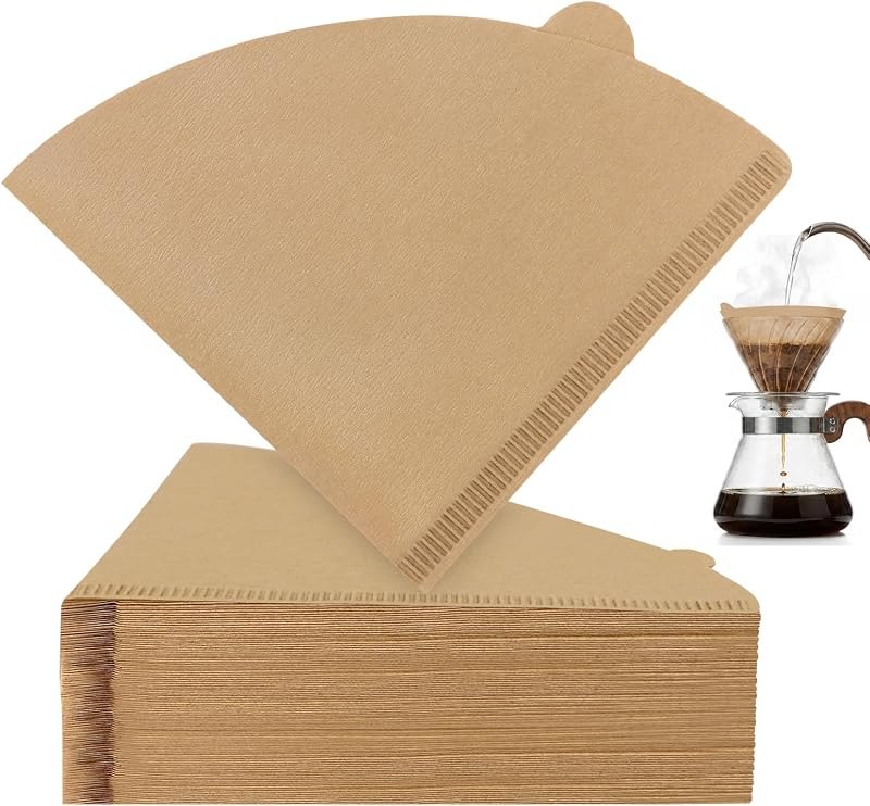 Clinuse 200Pcs Cone Coffee Filters #2, Unbleached Size 02 Coffee Filter — filters for best home coffee maker best rated