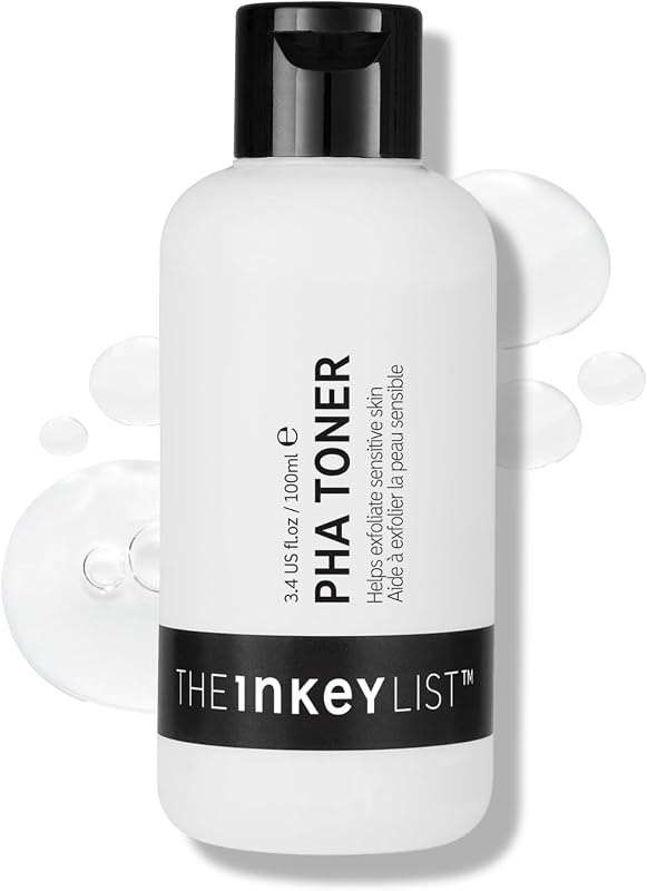 The Inkey List PHA Toner 100ml, Locks in Moisture, Improves Skin Texture, Fragrance Free, Suitable for All Skin Types
