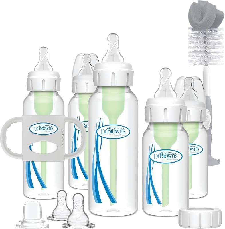 Dr. Brown's Anti-Colic Options + Narrow Bottle to Sippy Gift Set — Monitors, bottles, and kid gear with for monitors