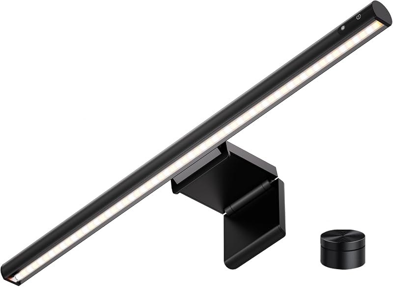 LYMAX Monitor Light Bar, Eye-Care USB Computer Lamp Dimmable Screen Light Bar, Fit for All Monitor with Wireless