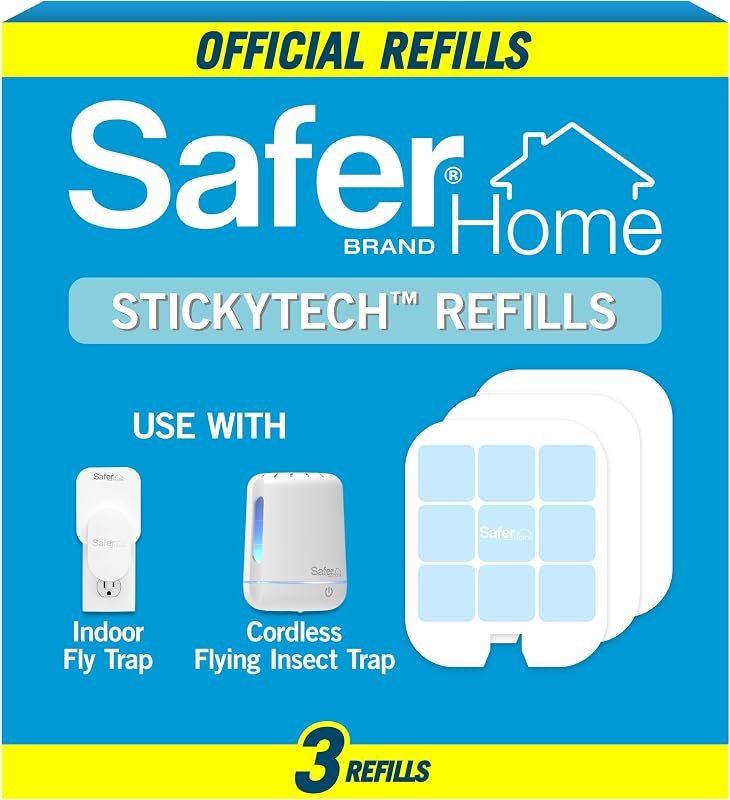 Safer Home Flying Insect Trap Official Refills — fruit fly trap replacement for fruit fly trap under 30 budget