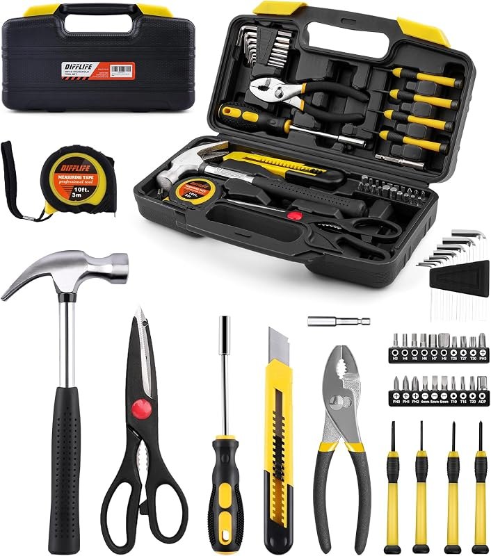 40-Piece Tool Set - General Household Hand Tool Kit — kit for best home tool kit under 40
