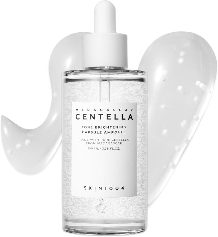 SKIN1004 Tone Balancing Capsule Ampoule, Niacinamide & Centella Serum for Face, Korean Hydrating Facial Serum for