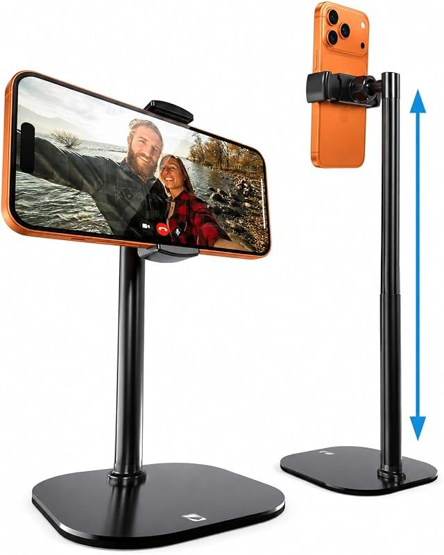 COOPER ChatStand Sturdy Cell Phone Holder, iPhone Stand for Desk, Recording — tabletop for best phone tripod
