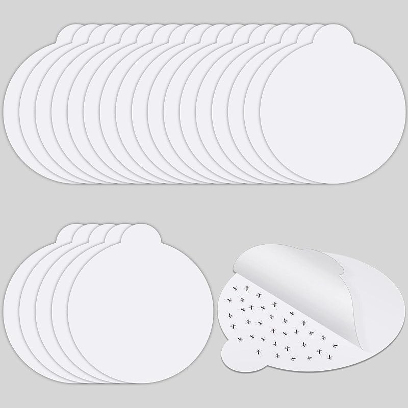 Round Insect Trap Refillable Glue Boards Sticky — fruit fly trap replacement for fruit fly trap durable heavy duty