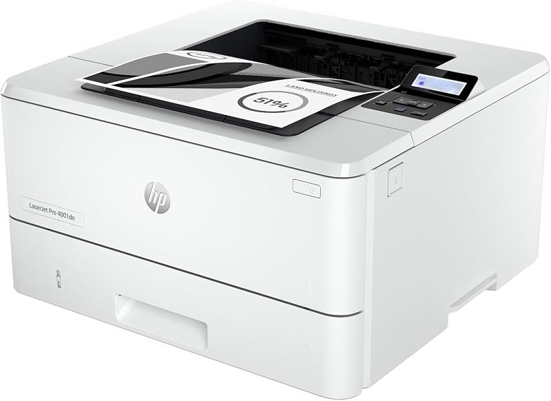 LaserJet Pro 4001dn Black & White Printer, Print, Fast speeds, Easy Setup, Mobile Printing, Advanced Security