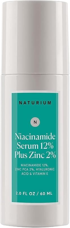 Naturium Niacinamide Face Serum 12% Plus Zinc 2% Jumbo, Anti-Aging, Pore Minimizer & Dark Spot Corrector with