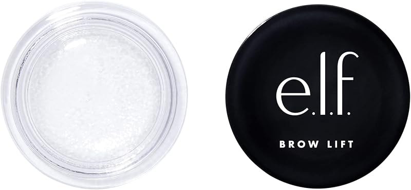 e.l.f. Brow Lift, Clear Eyebrow Shaping Wax For Holding Brows In Place, Creates A Fluffy Feathered Look, Vegan &