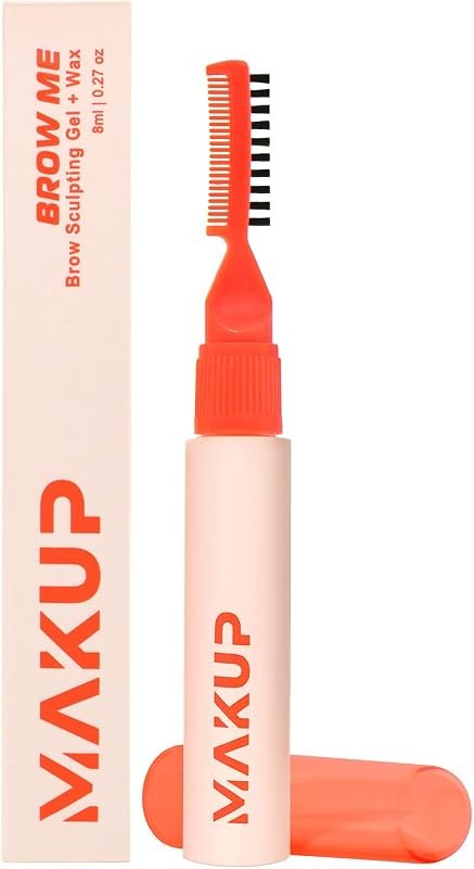 Makup Beauty Brow Me - Eyebrow Sculpt Gel + Wax Hybrid, Vegan, Paraben Free — clear brow gel heavy duty for clear brow