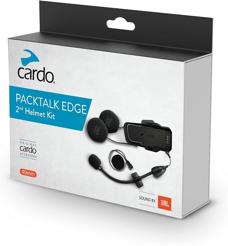 Cardo Unisex Adult Packtalk Helmet KIT — Motorcycle replacement for motorcycle kit