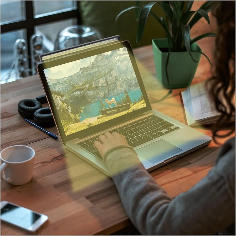 Laptop Monitor Light Bar Reading LED Laptop Keyboard 3 Color Temperature Modes USB Light LED Computer Monitor Light
