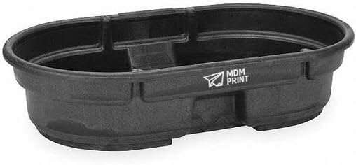 MDMprint Stock Tank, L 52, W 31, 50 gal., Black — best-poly-stock-tank for poly stock tank no subscription refillable
