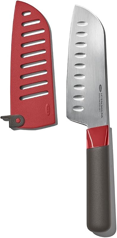 OXO Outdoor Santoku Knife with Locking Sheath - 5.5" — santoku for best chef knife travel compact