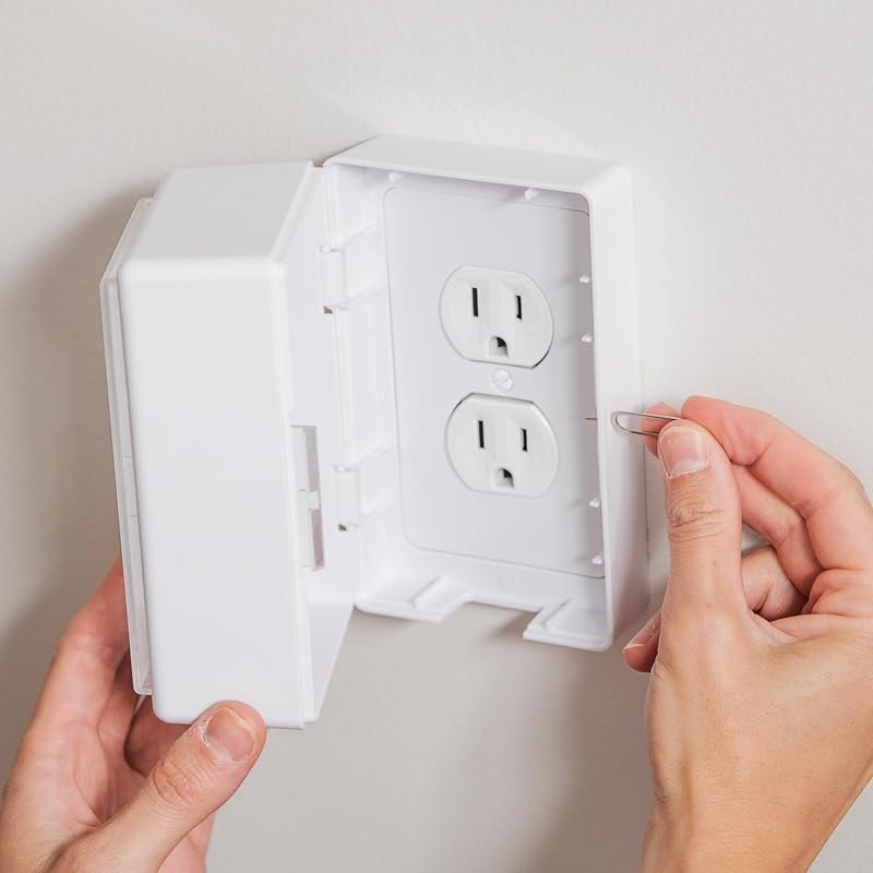 Outlet Cover Box Outlet Covers Baby Proofing Child Proof Lock