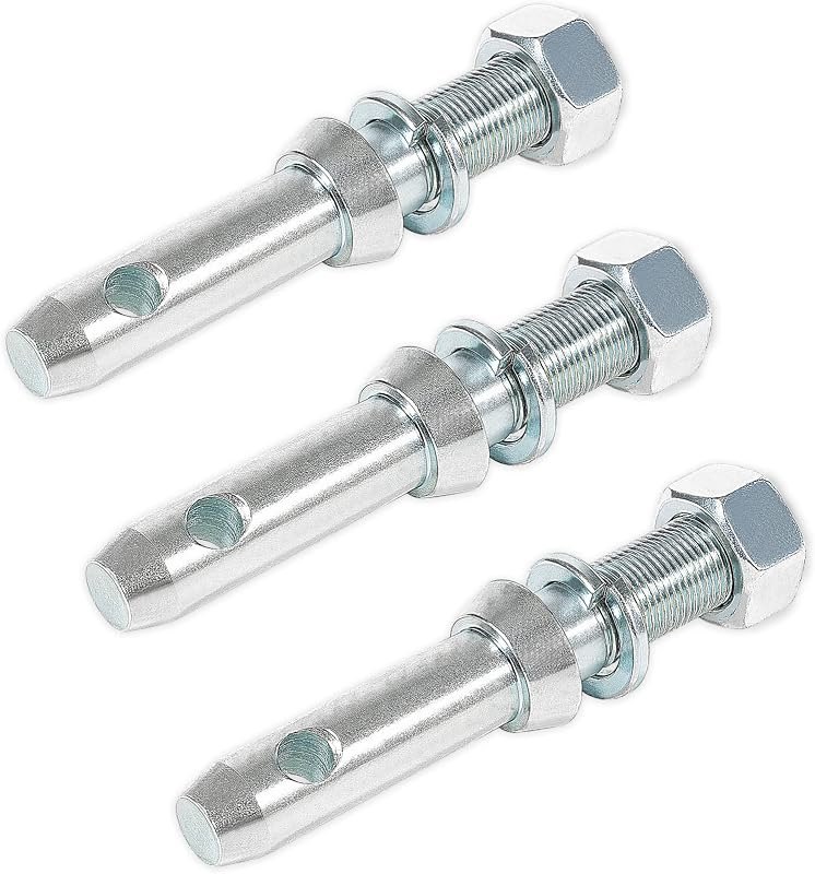 Premium S07020800 Cat 1 Draw Pin Hitch Accessories for Tractors, 3 Point Hitch Parts,5-1/2-Inch, 3 Pack —